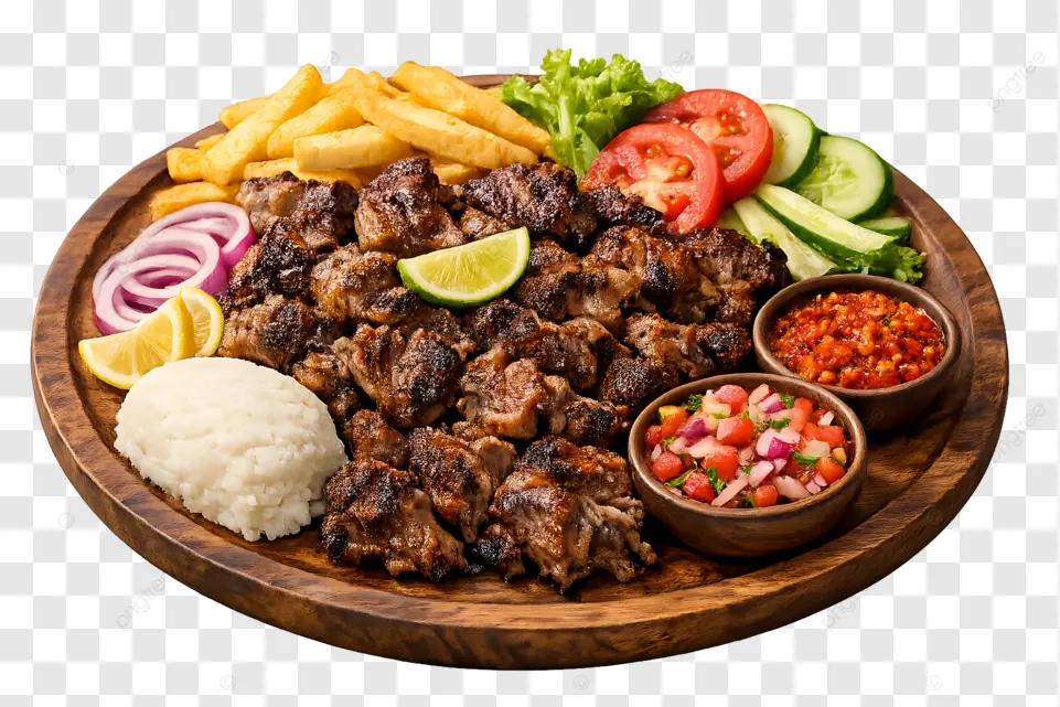 Signature Nyama Choma - Maasai Style Grilled Goat
